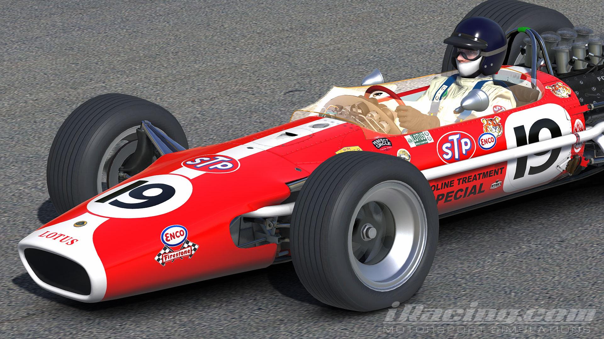 Jim Clark Lotus 38 1966 Indianapolis 500 Inspired Lotus 49 By Simon J