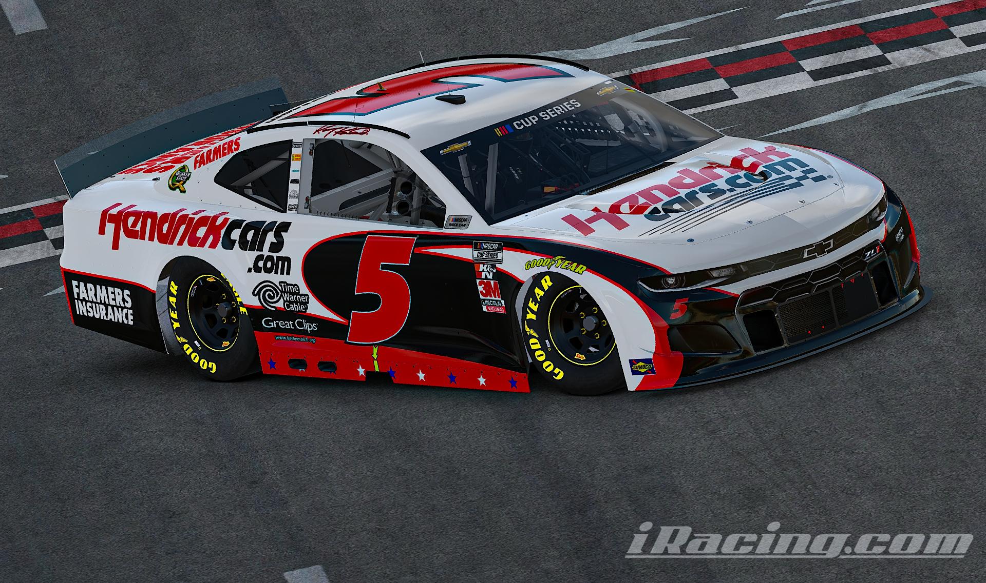 Kasey Kahne Hendrickcars Inverse Daytona July Nonum By Cosmin I Trading Paints