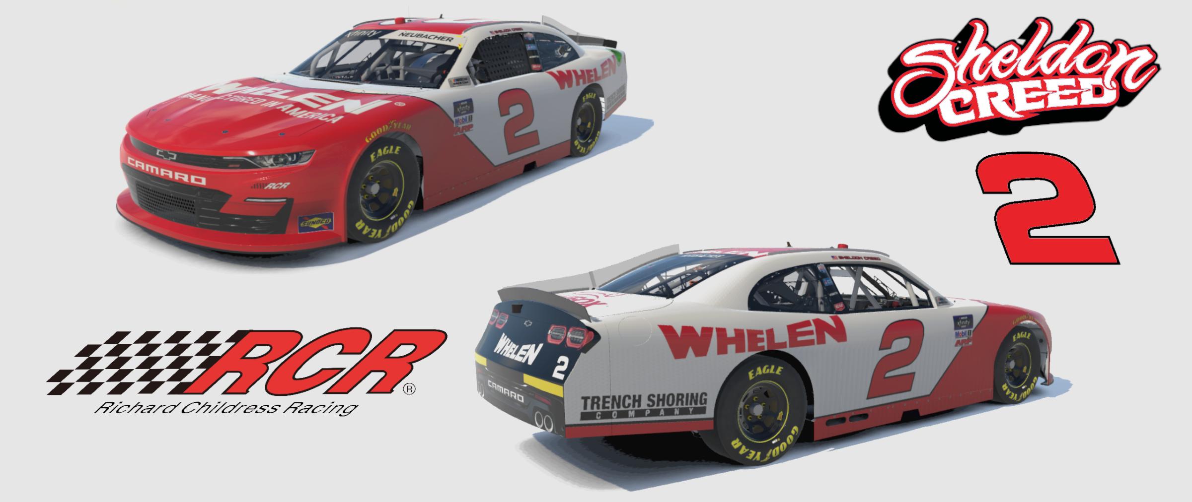 Sheldon Creeds Whelen Scheme By Benjamin W Rogers Trading Paints