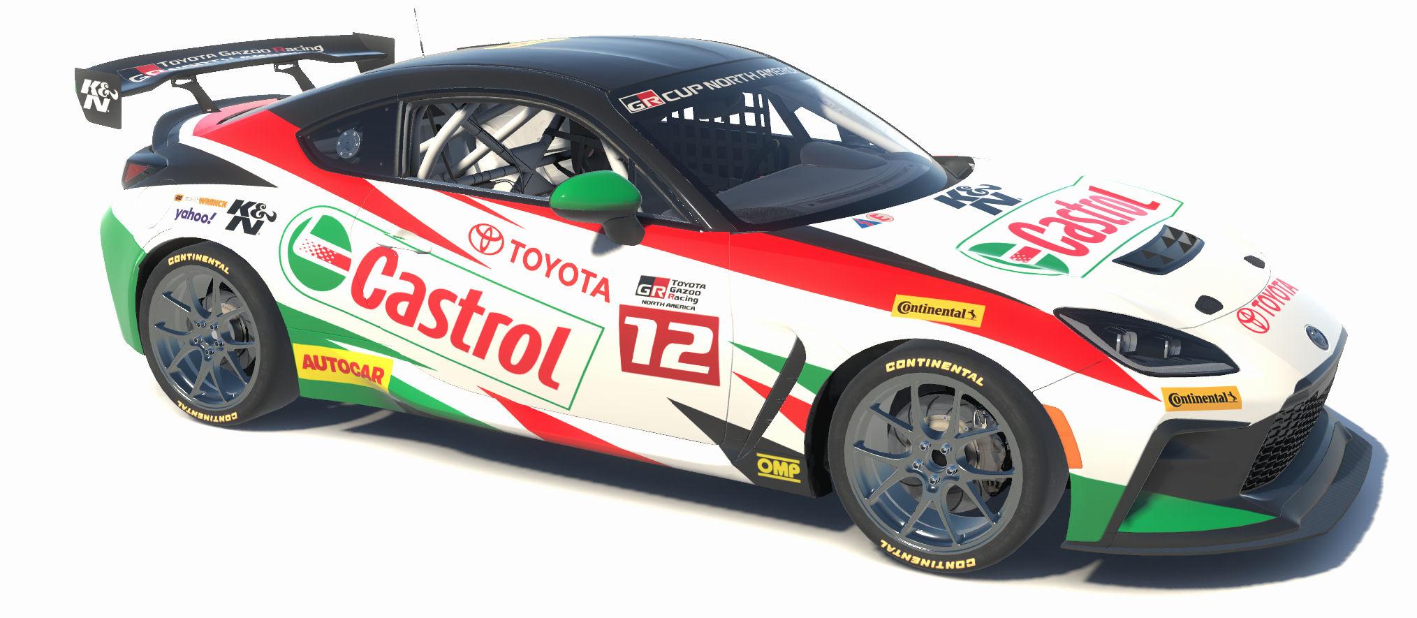 Castrol TOYOTA GR86 By Carl Heighes Trading Paints