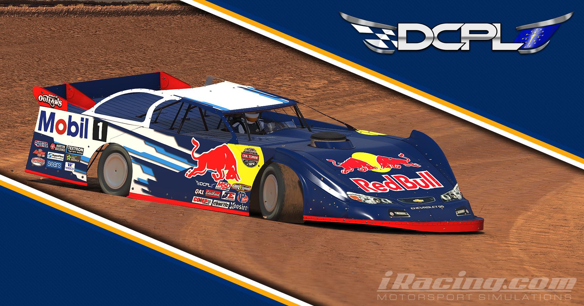 Red Bull Dirt Late Model by Sean Disbro2 - Trading Paints