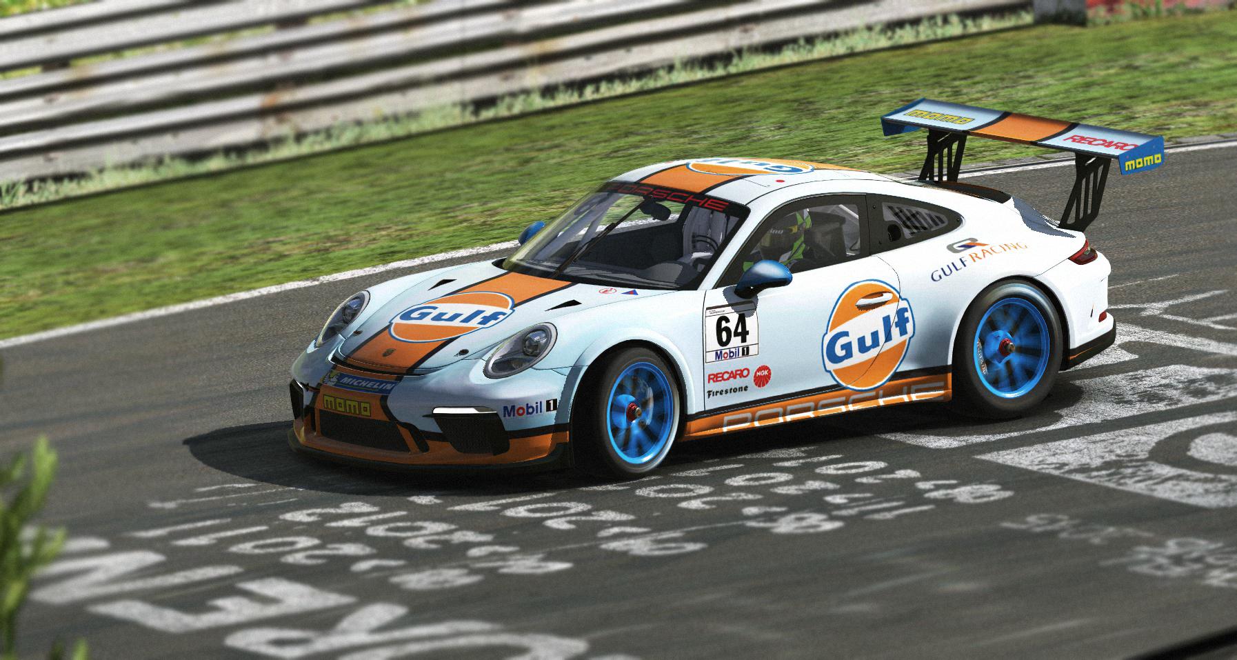 Gulf Racing Porsche 911 GT3 Cup by Dominik Gerardts