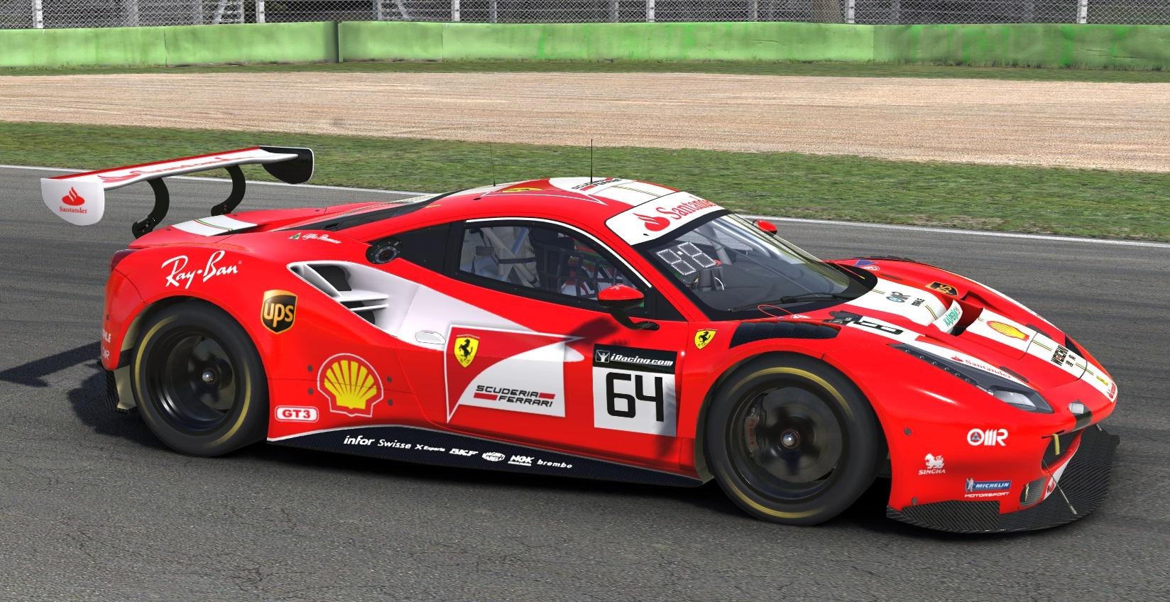 ferrari 488 gt3 model