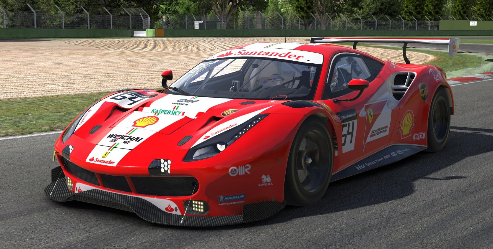 ferrari 488 gt3 model