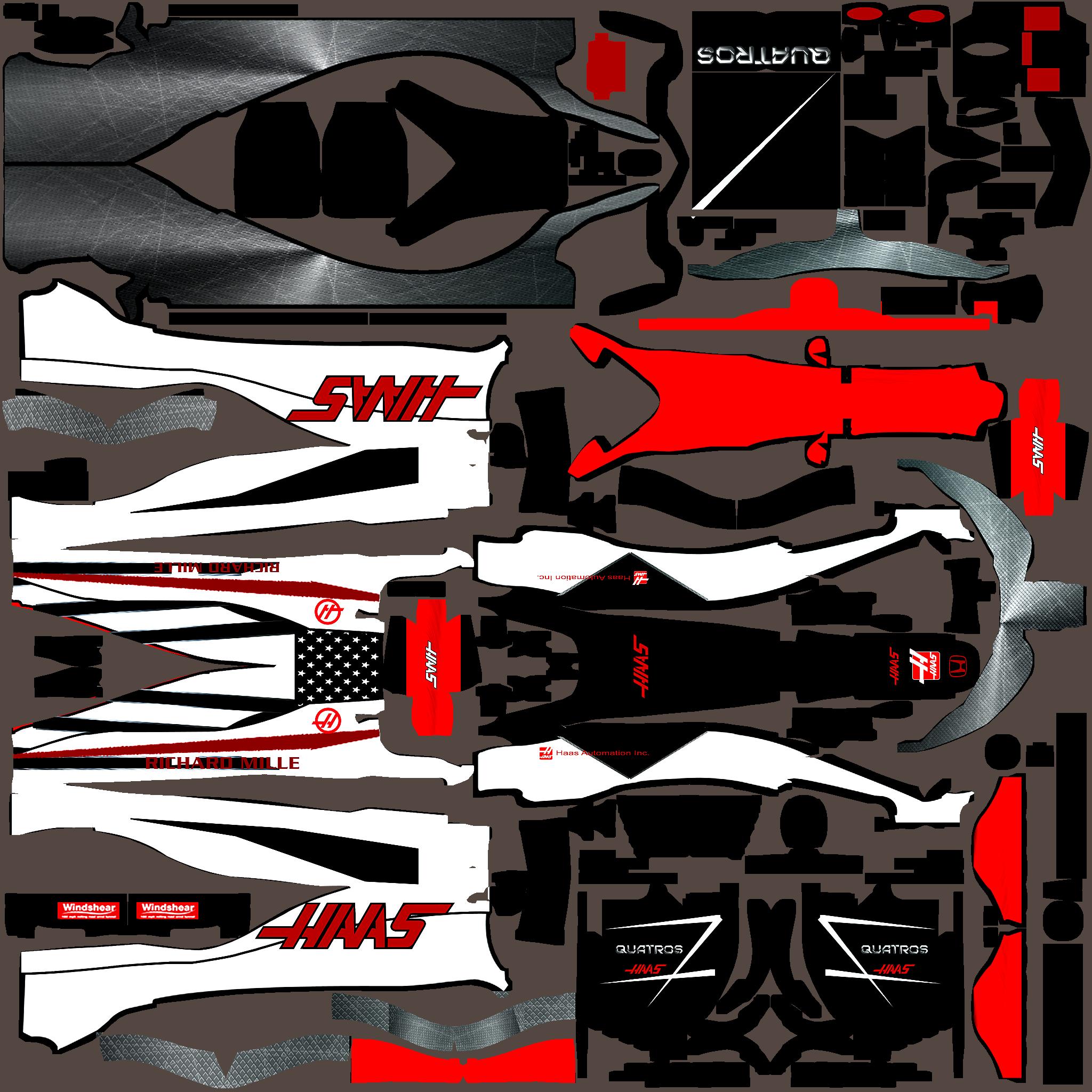 Haas F1 Mclaren MP4_30 Prototype Custom Paint Scheme by Jose M ...