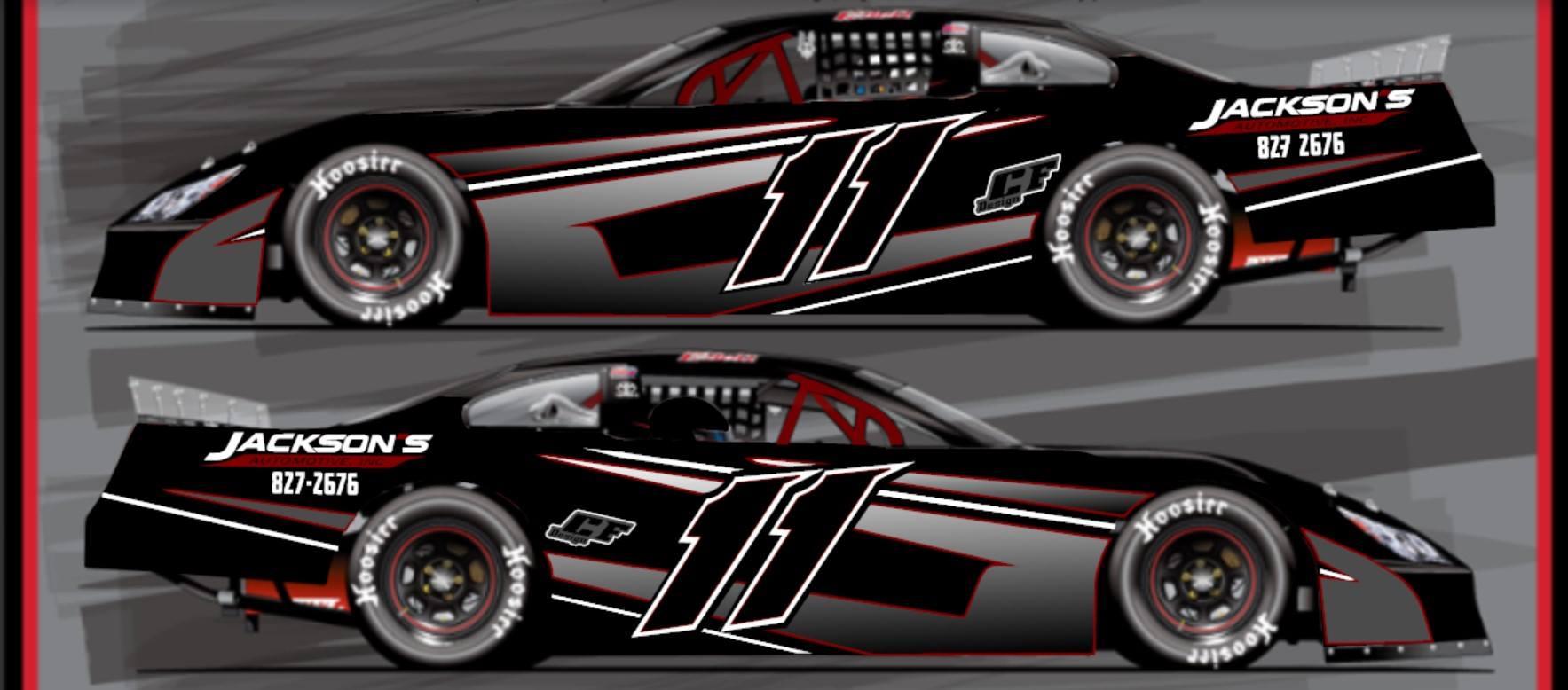 Cody Farnsworths Super Late Model By Cody Farnsworth - Trading Paints