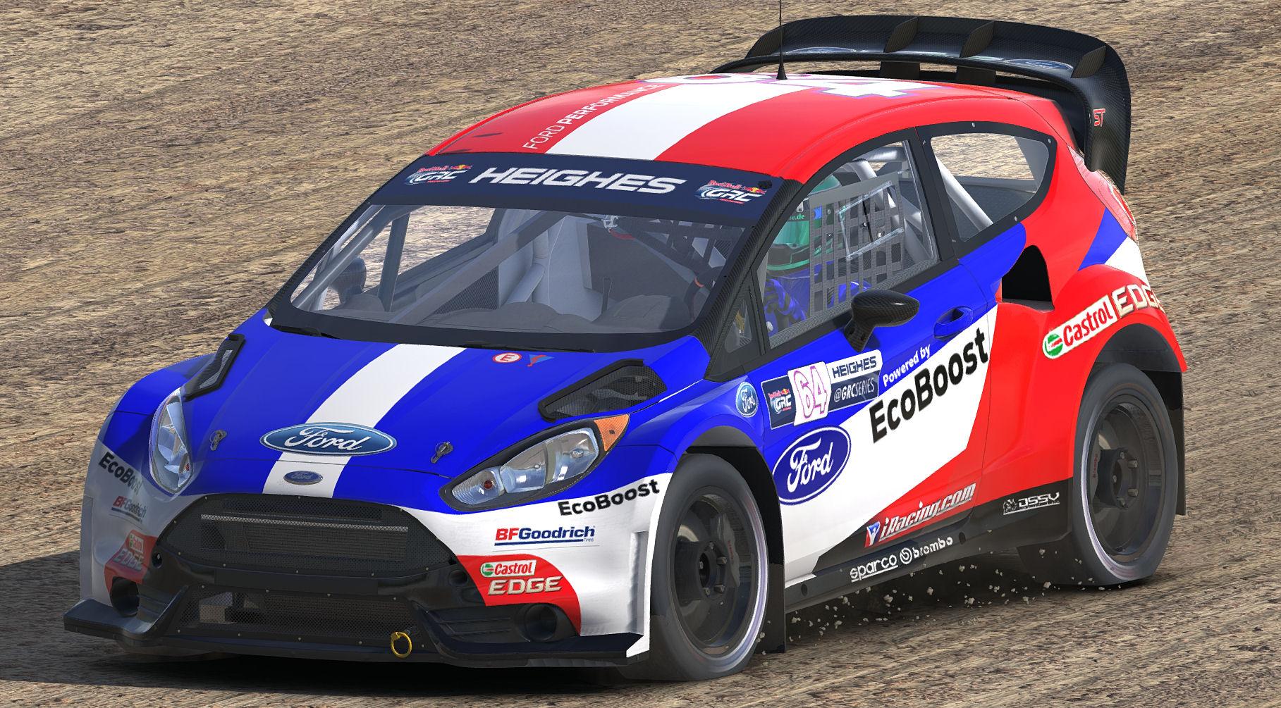 Ford Racing Livery - Fiesta WRX by Carl Heighes - Trading Paints