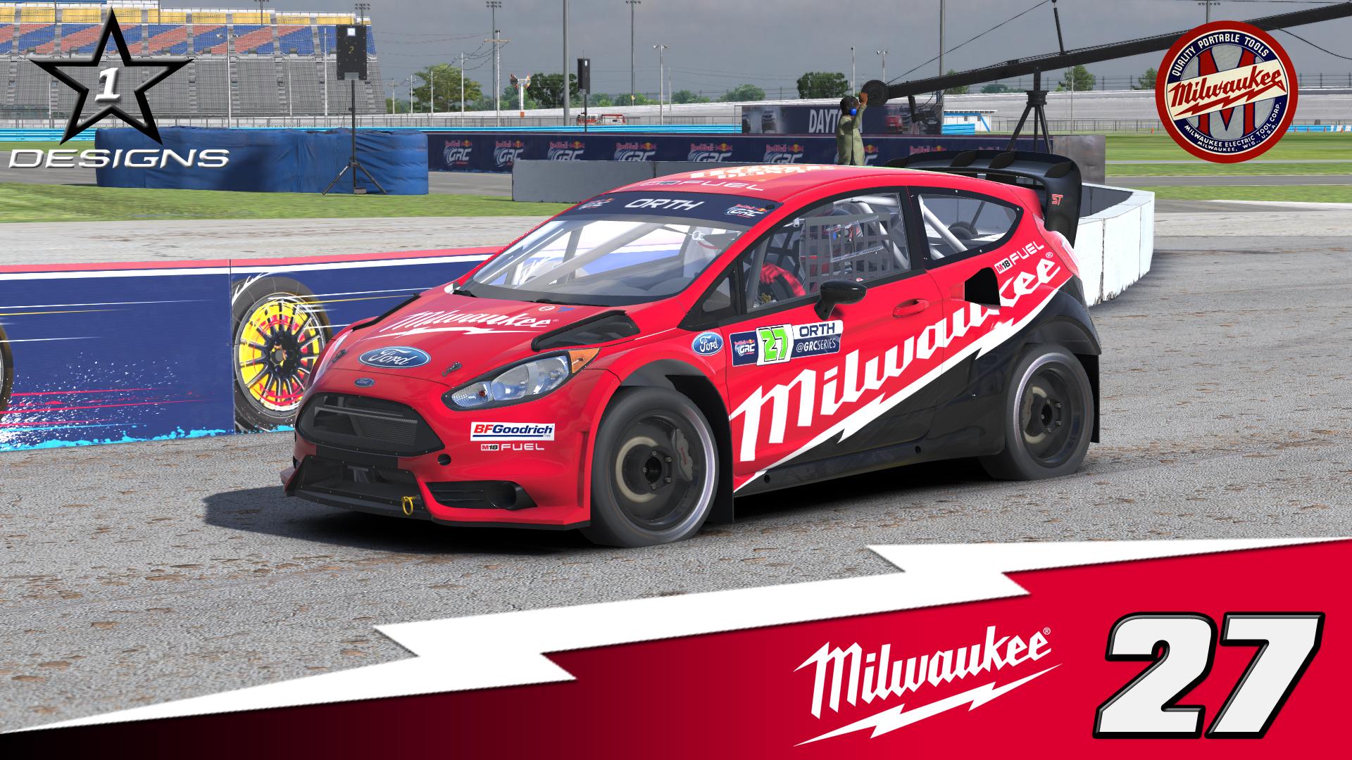 Milwaukee Tool Ford Fiesta RS WRC by Nicholas Orth Trading Paints