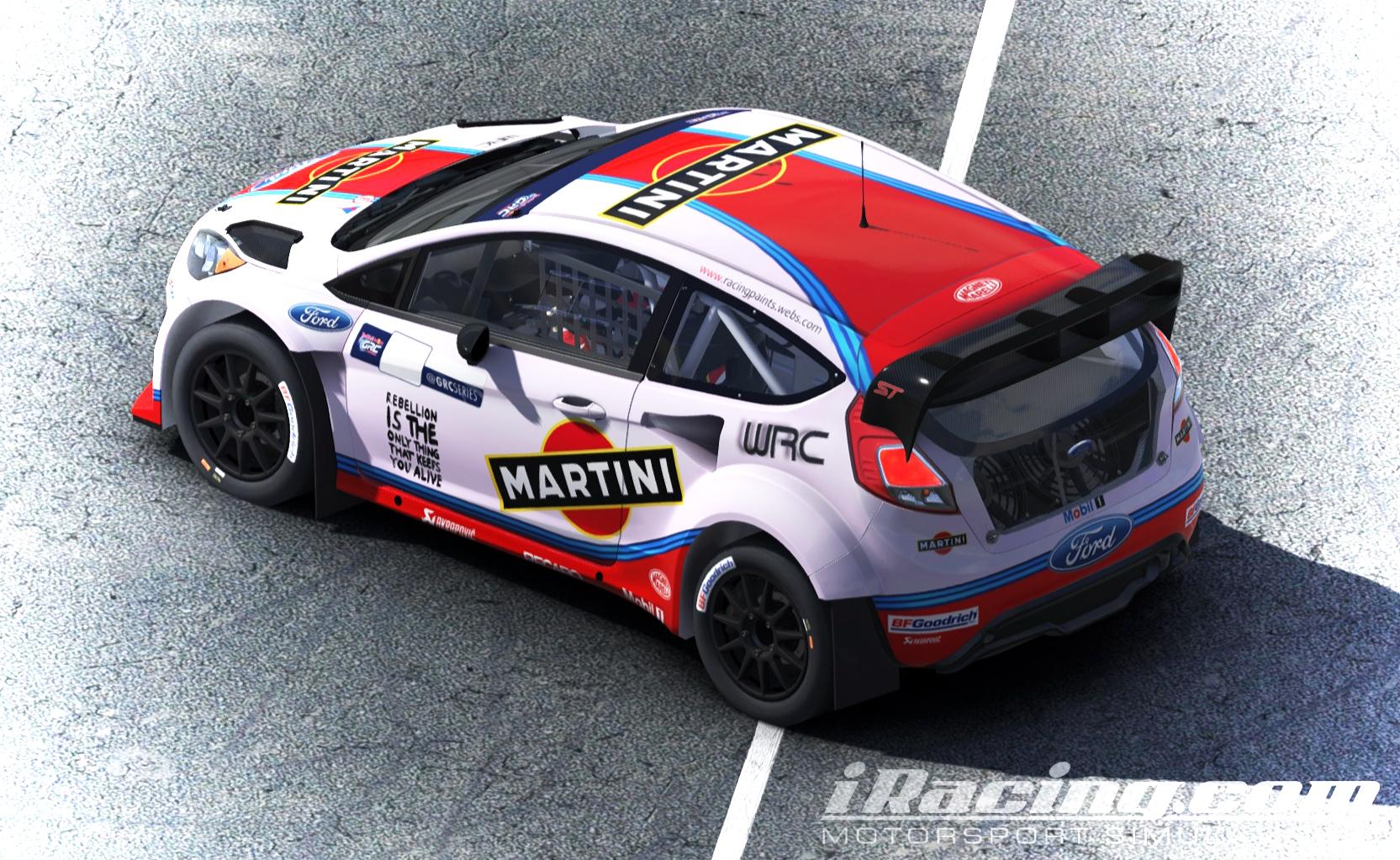 Ford Fiesta ST WRC MARTINI by Mitja M. - Trading Paints