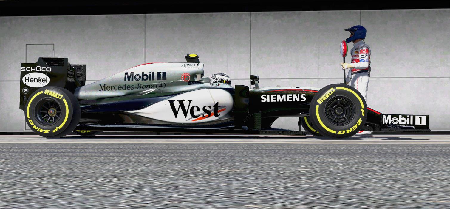 MP4 30 WEST Livery by Simon H. - Trading Paints