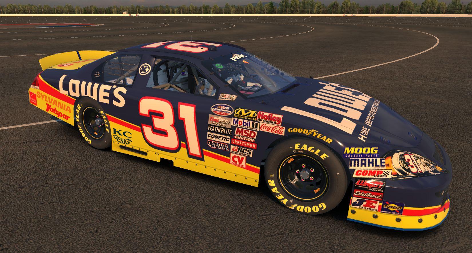 Lowes KnM Car by KC Duncan Trading Paints