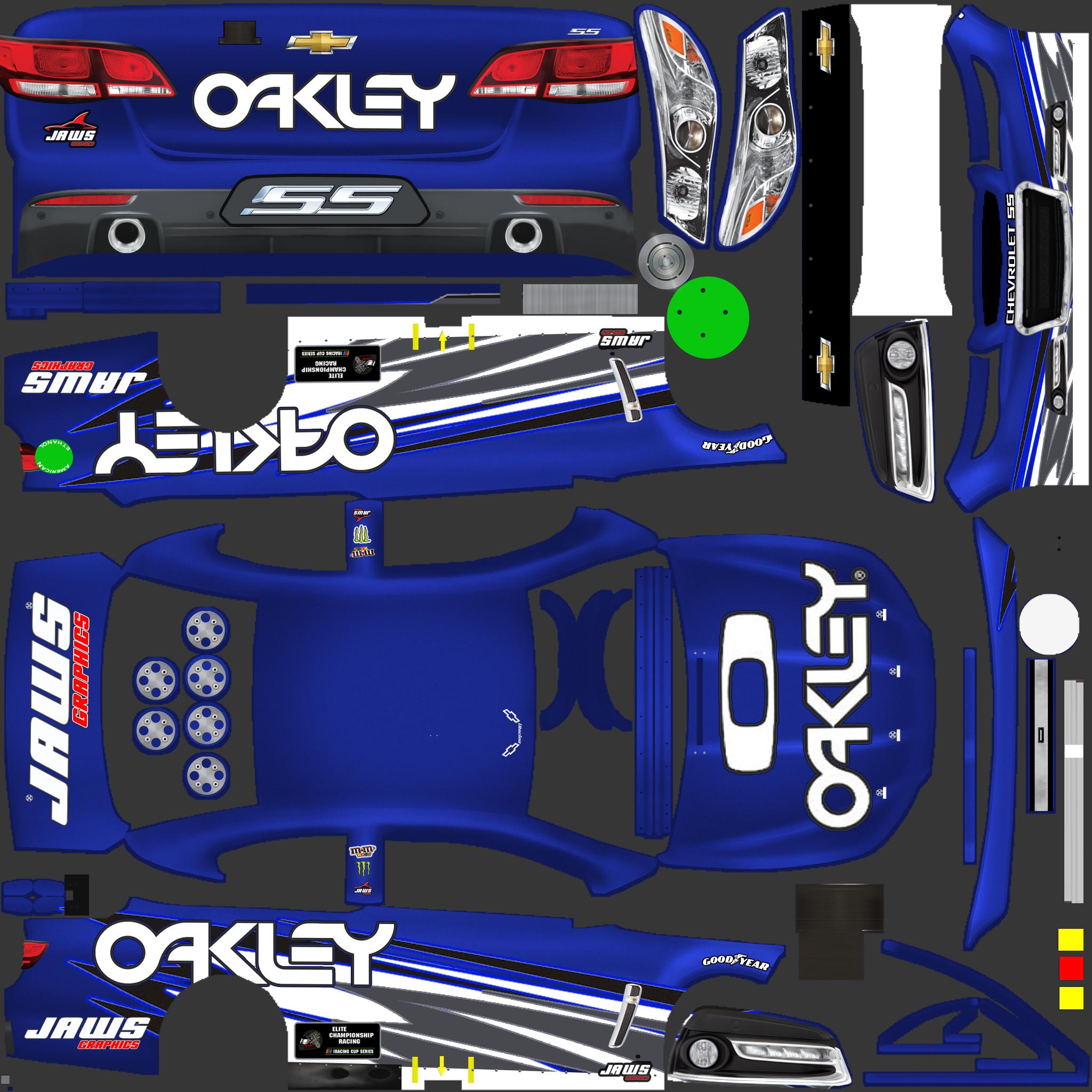 Matt Morits Oakley Chevy SS by Luis Salmaso - Trading Paints