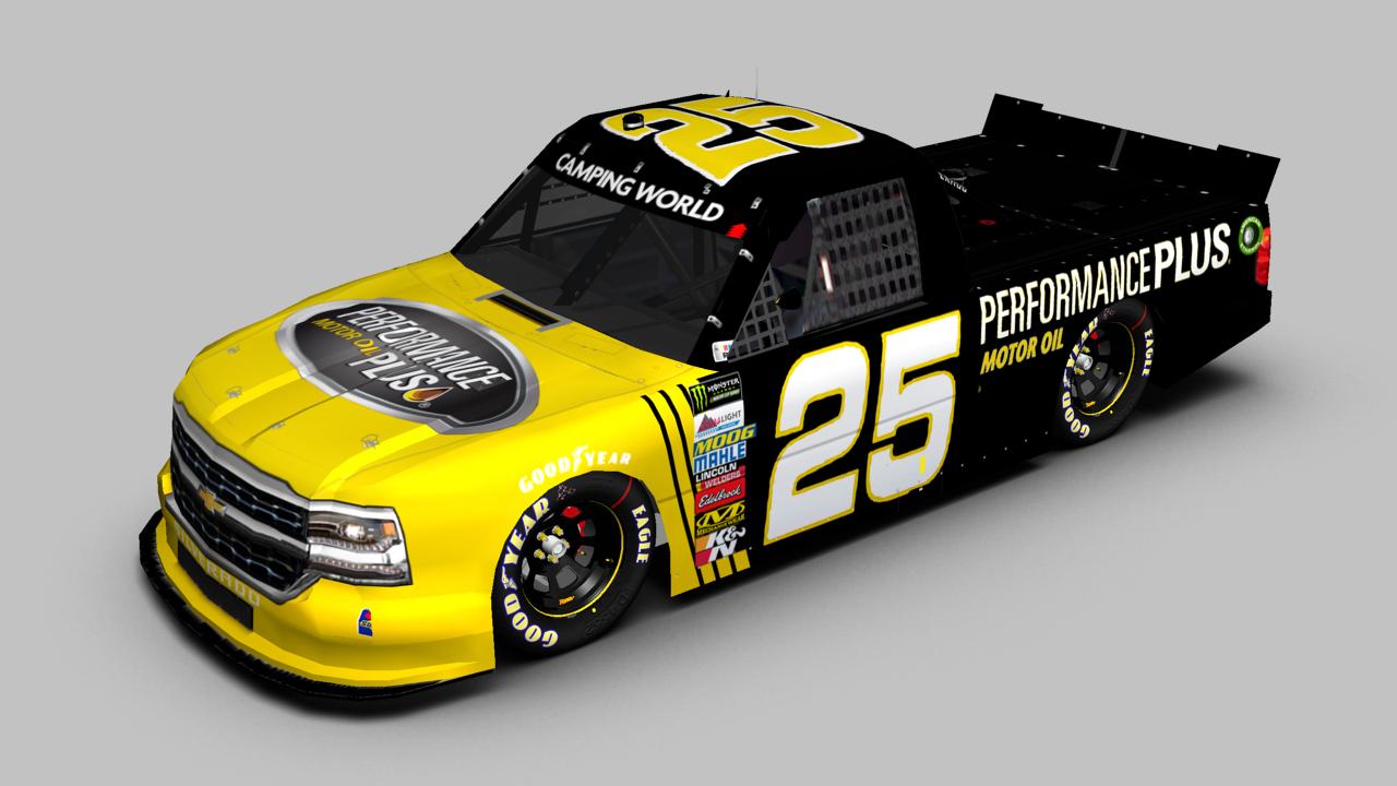 #25 Dalton Sargeant 2018 Performance Plus Motor Oil Silverado by ...