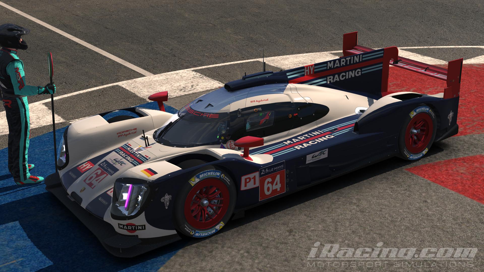 Porsche 919 Hybrid Martini By Geoffrey Collignon - Trading Paints