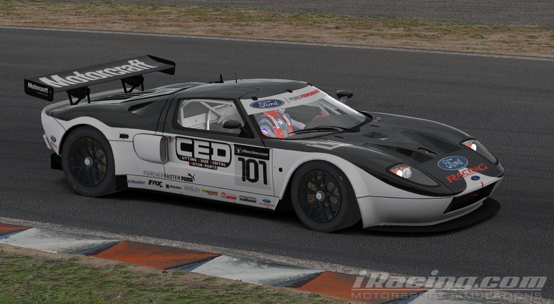 CED Motorsports Ford GT3 by Marshall W. - Trading Paints