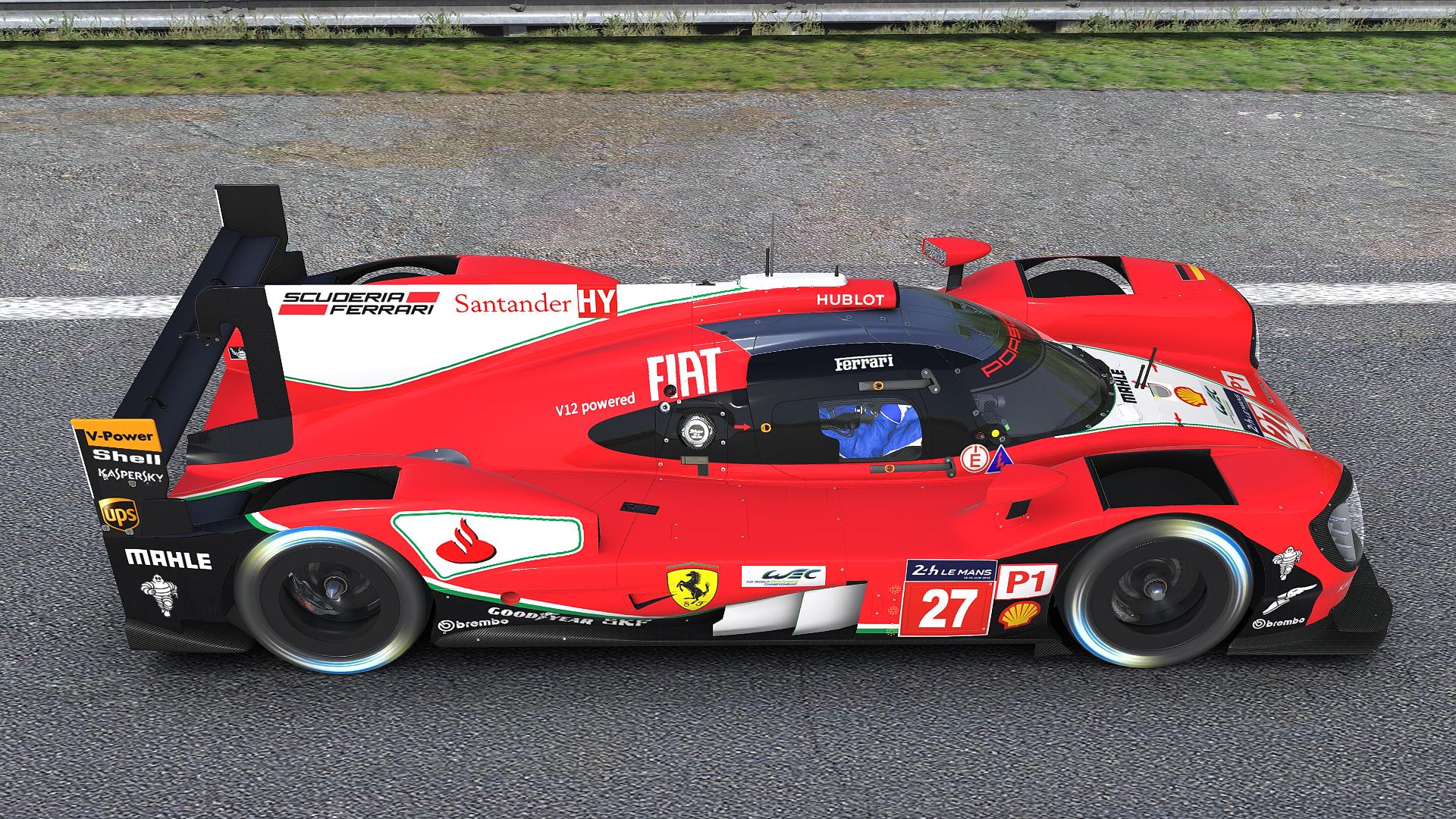 Ferrari LMP1 Concept by Kazuhiro Oida - Trading Paints