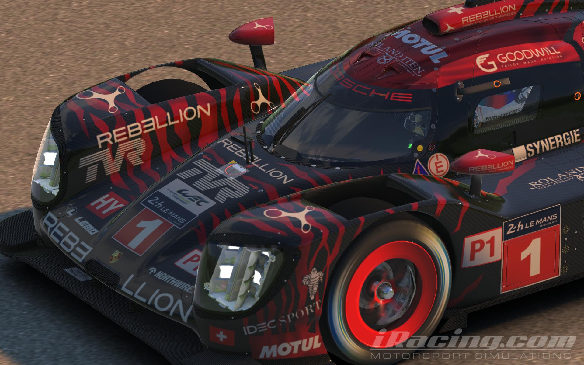 2018 TVR Rebellion LMP1 - WEC Prologue By Michael Haegele - Trading Paints