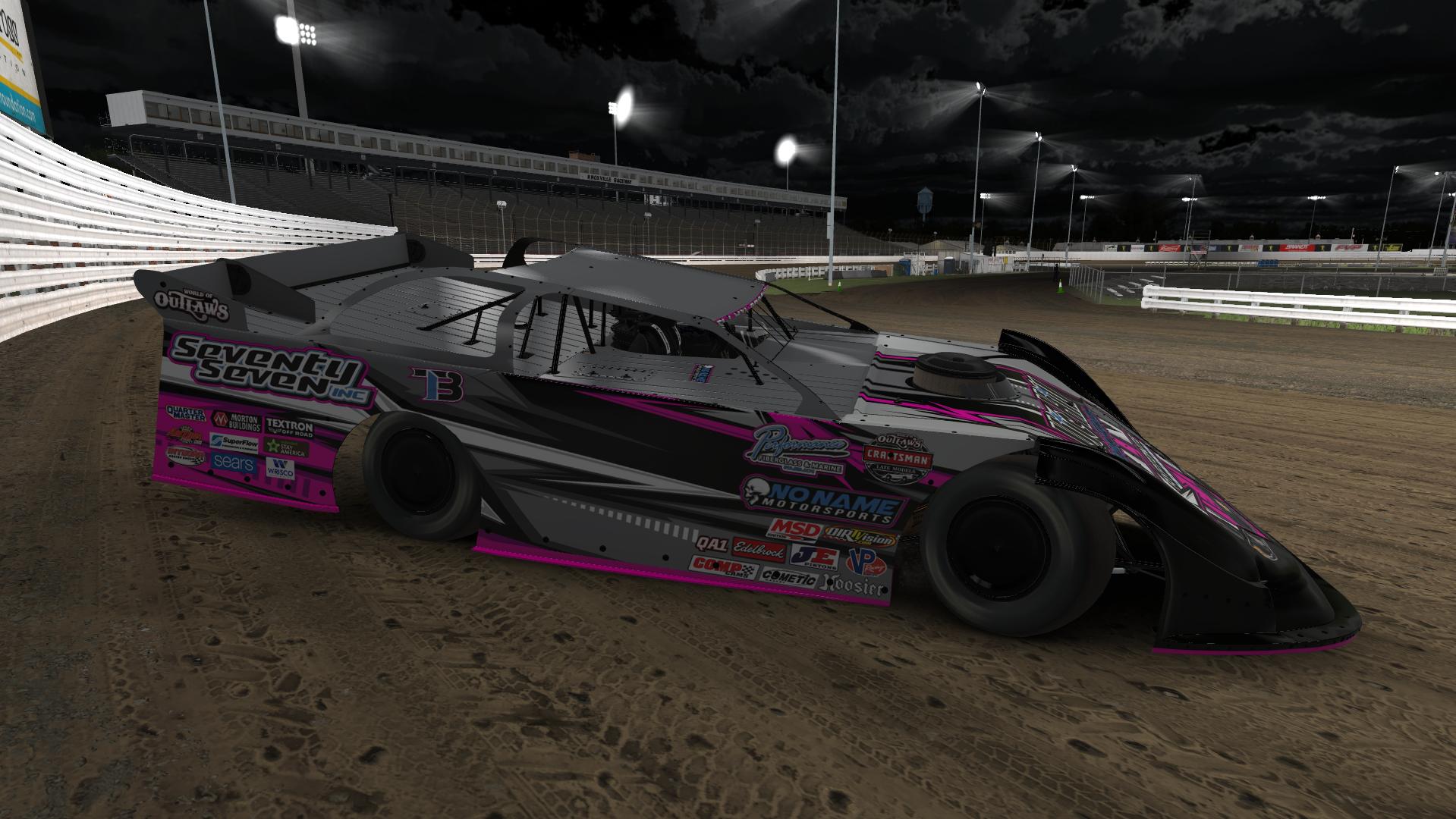 DJ Kilanowski Dirt Late Model By Trevor B. - Trading Paints