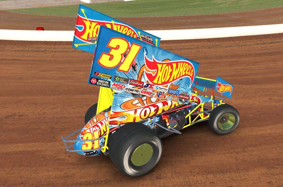 hot wheels sprint car