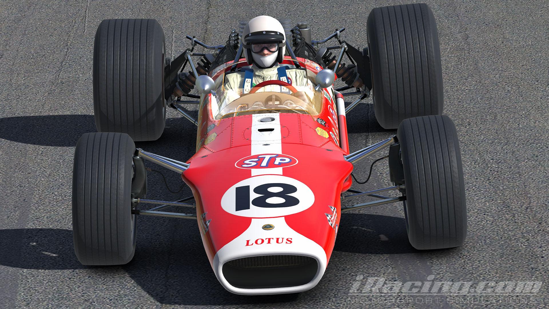 Al Unser Lotus 38 1966 Indianapolis 500 inspired Lotus 49 by Simon J ...