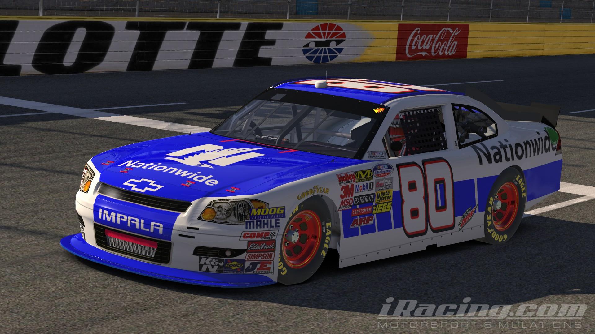 Dale JRs Nationwide Car by Russell Caney - Trading Paints