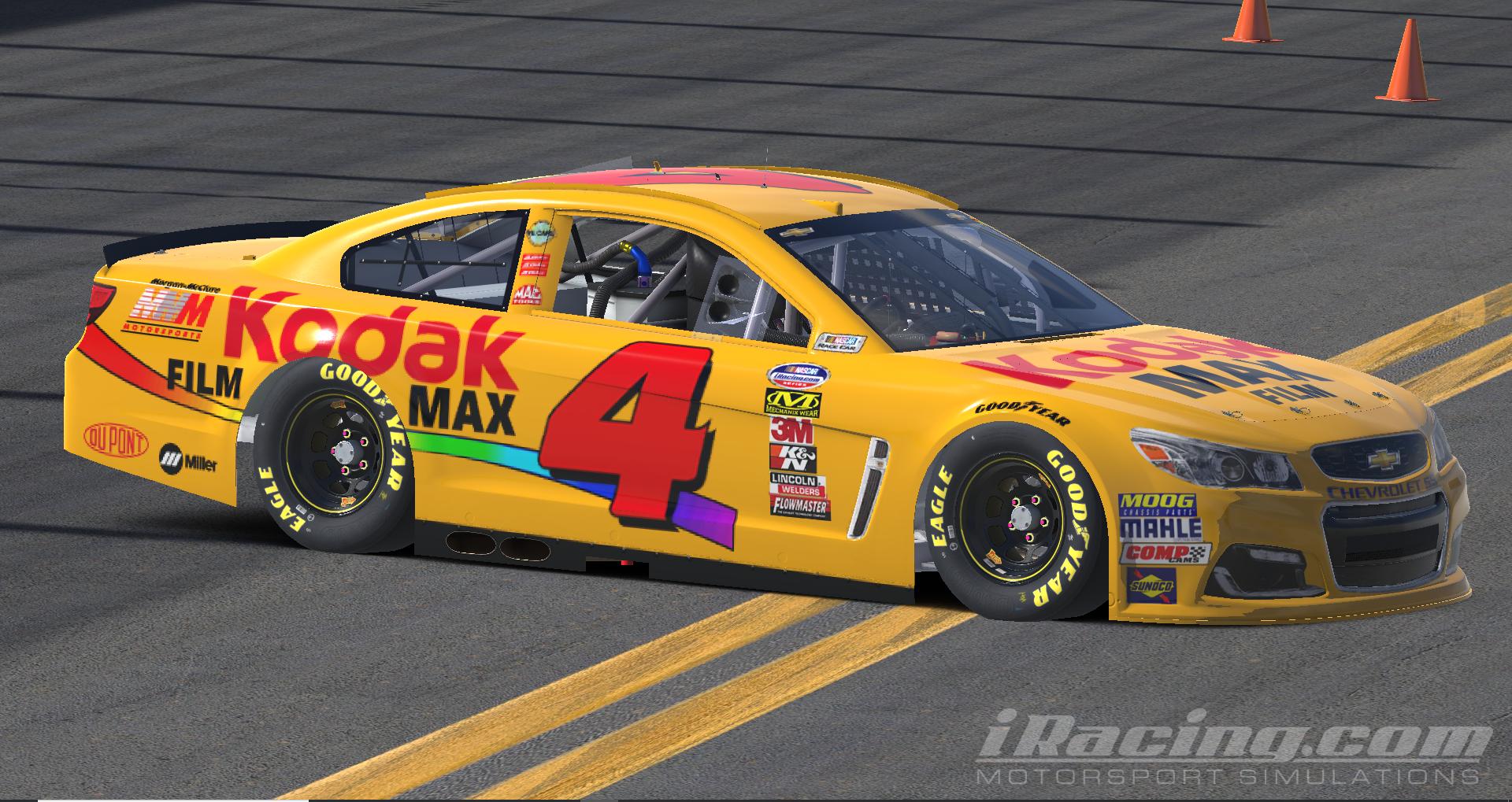 1998 Bobby Hamilton Kodak Max Film SS by Zac C. - Trading Paints