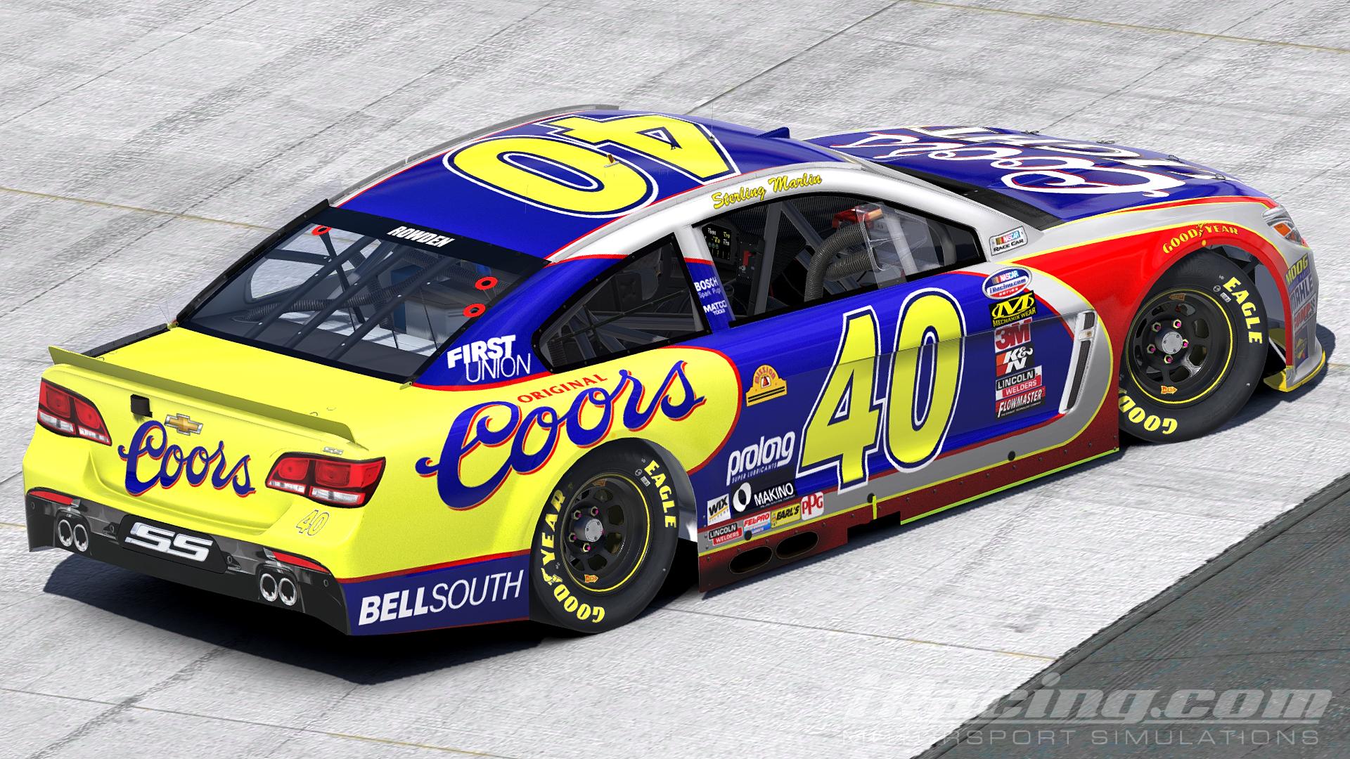 1998 Sterling Marlin - Coors Light | Daytona 500 by Justin Rowden ...