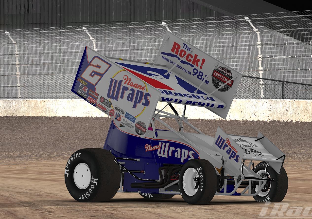 2019 Nsane Wraps WoO Sprint Car by Jay Adair Trading Paints