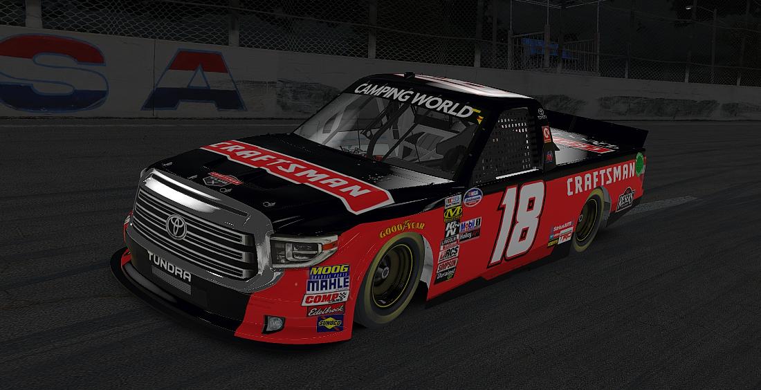 Fictional 18 Craftsman KBM Truck by Jonathan Logan Trading Paints