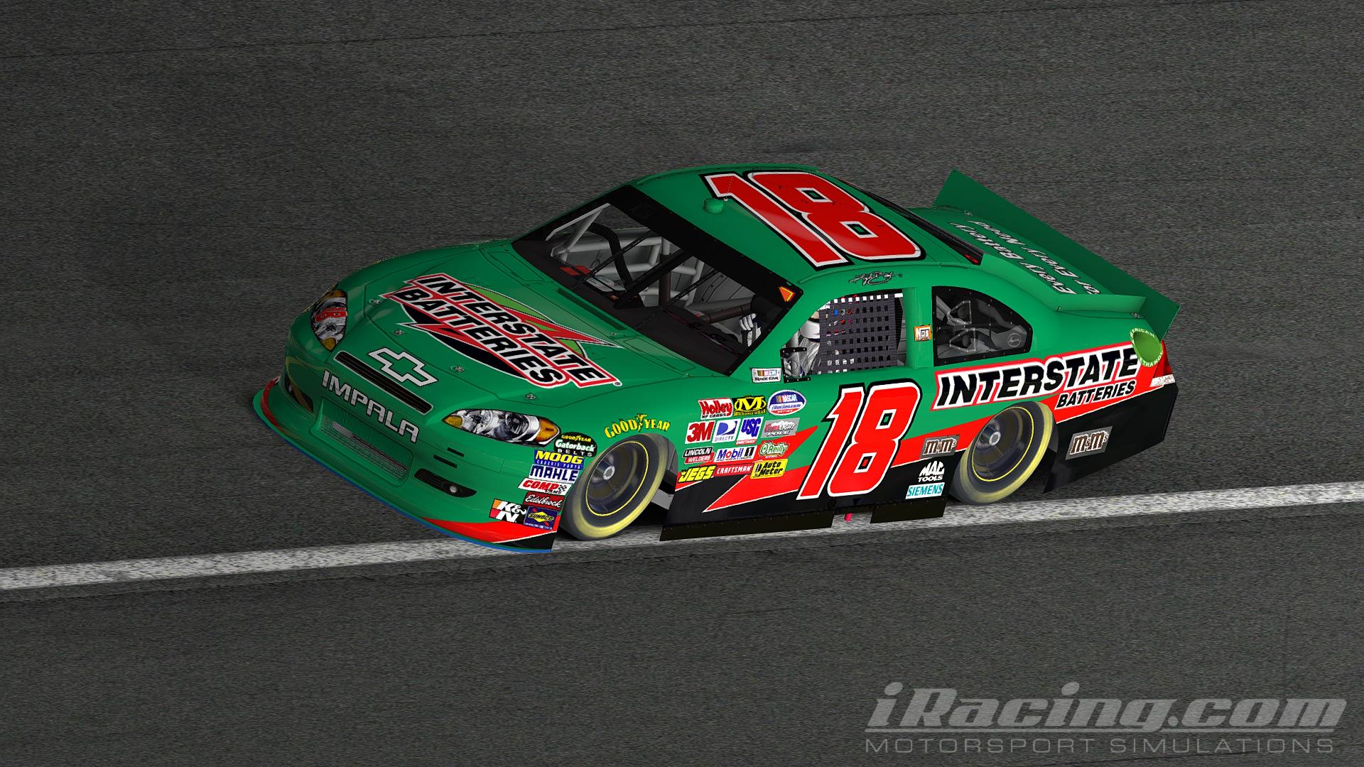 2009 Interstate Batteries Kyle Busch COT by Brennan MaGee - Trading Paints