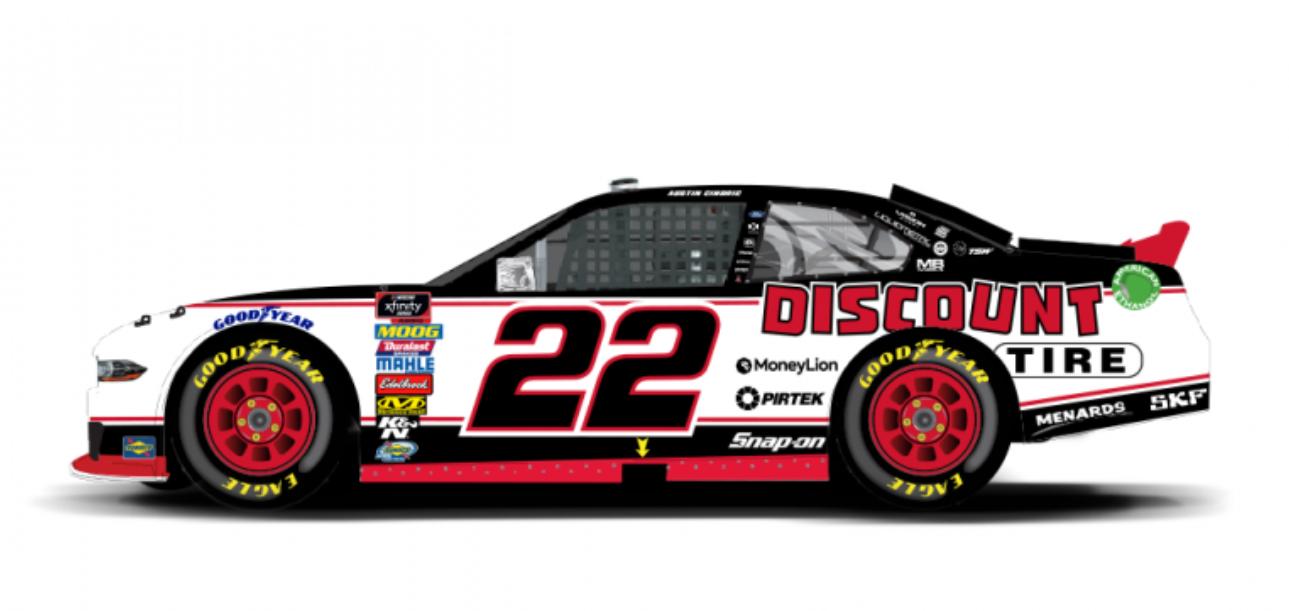 Austin Cindric #22 Discount Tire 2018 NASCAR Xfinity Series Playoffs by ...