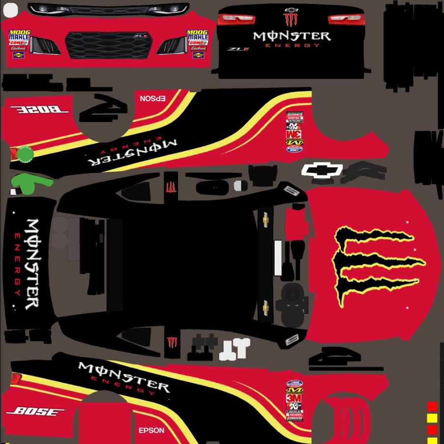 Monster Lewis Hamilton Edition (Red) by Spencer Hinton - Trading Paints