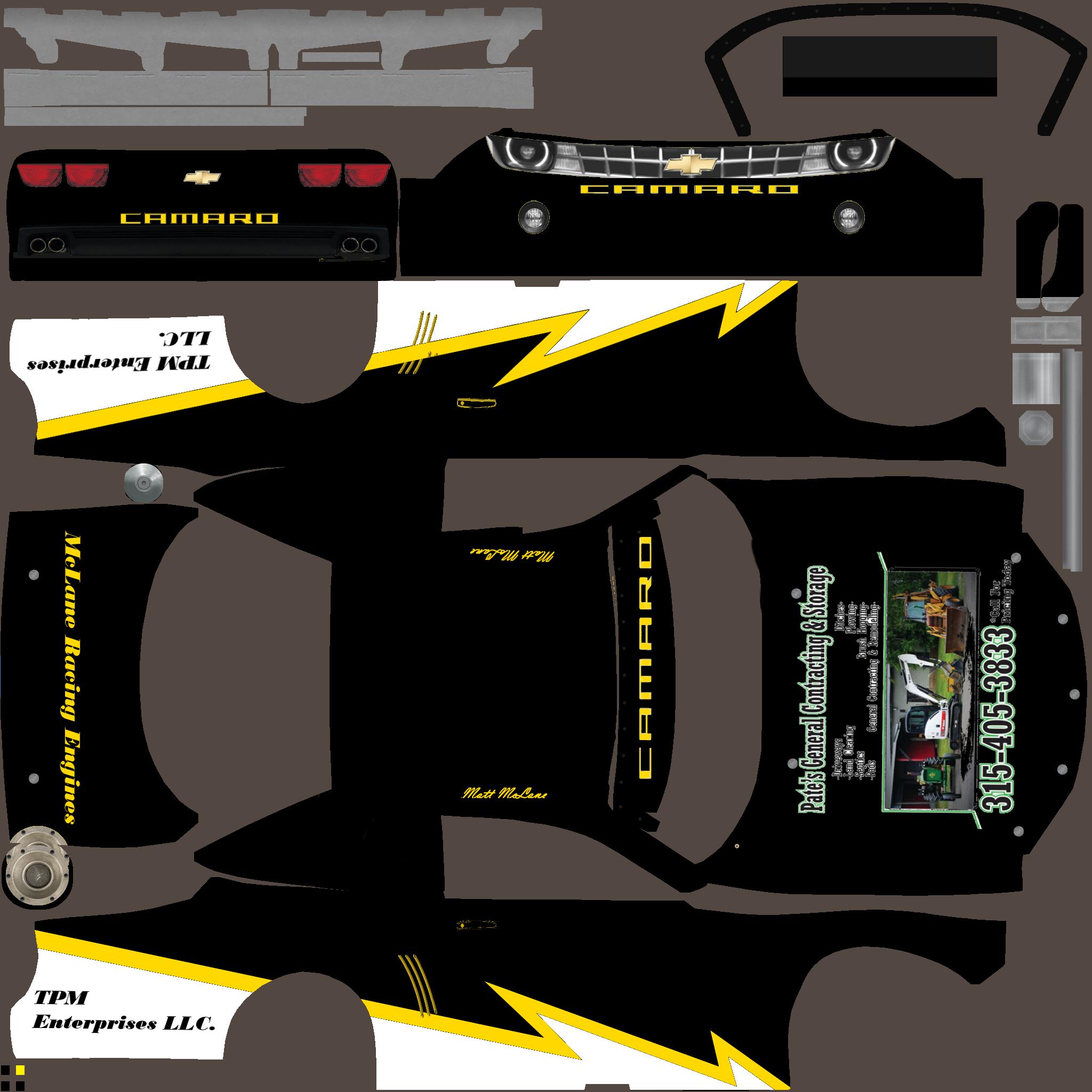 custom super late camaro decals #2 by Matthew McLane - Trading Paints