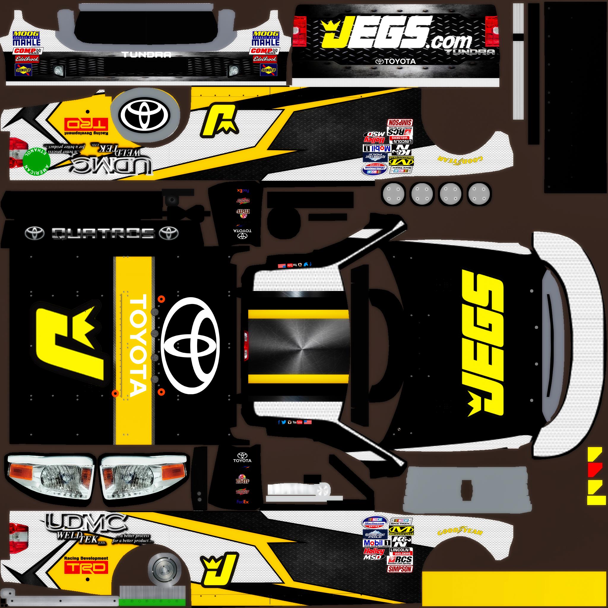 JEGS Toyota Tundra 2019 Fictional Custom Design Scheme by Jose M ...