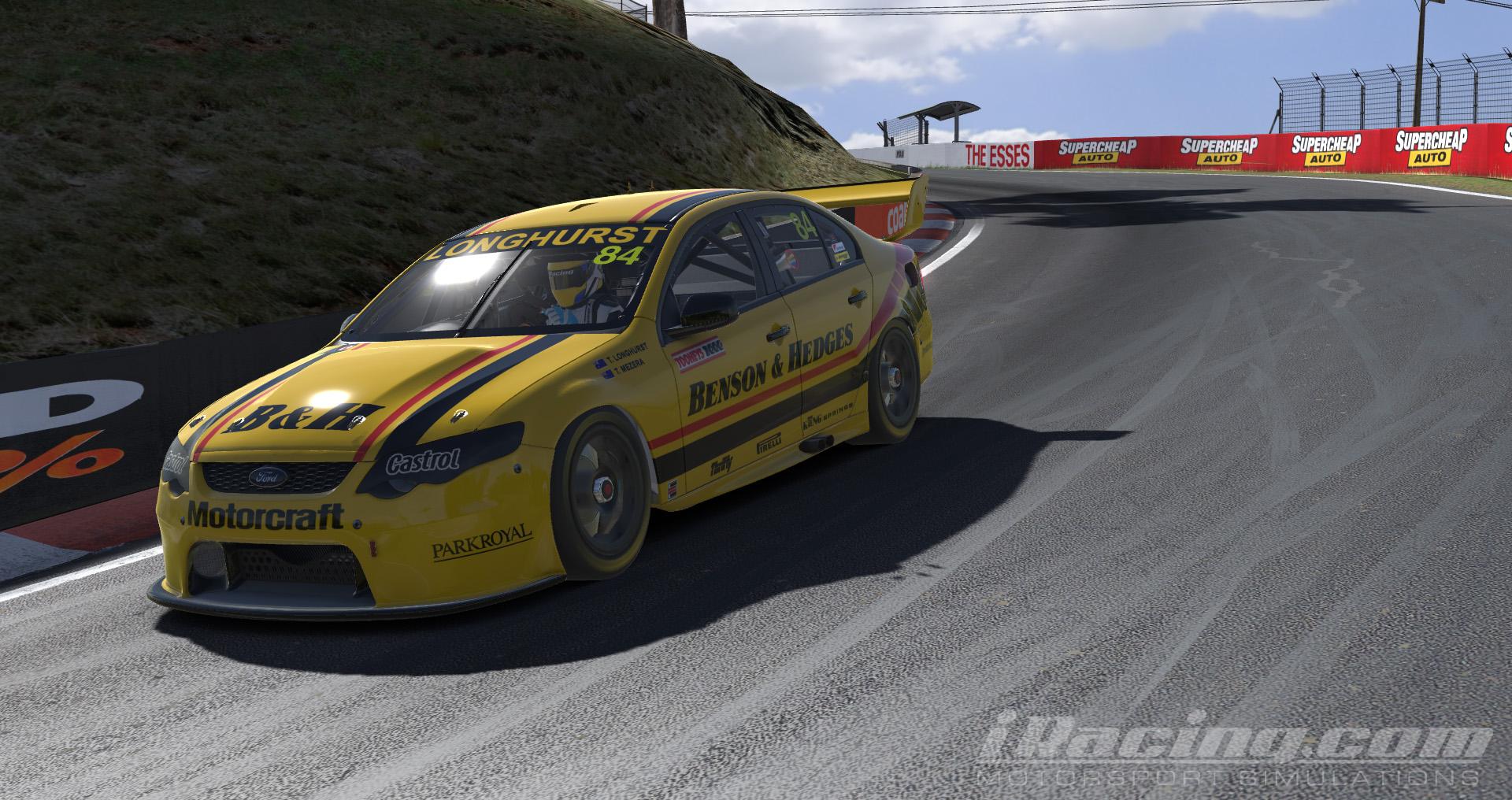 Tony Longhurst Benson & Hedges Ford Falcon FG V8 by Roy D. - Trading Paints