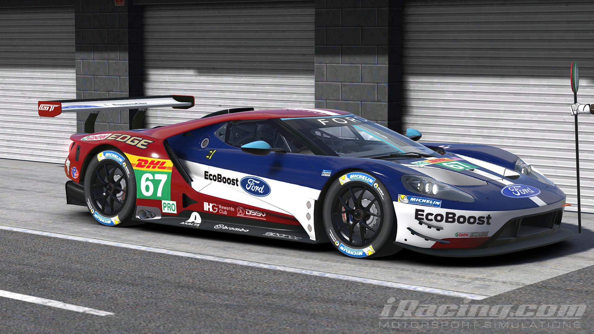 2018 Ford GT WEC #67 by Blake Neck - Trading Paints