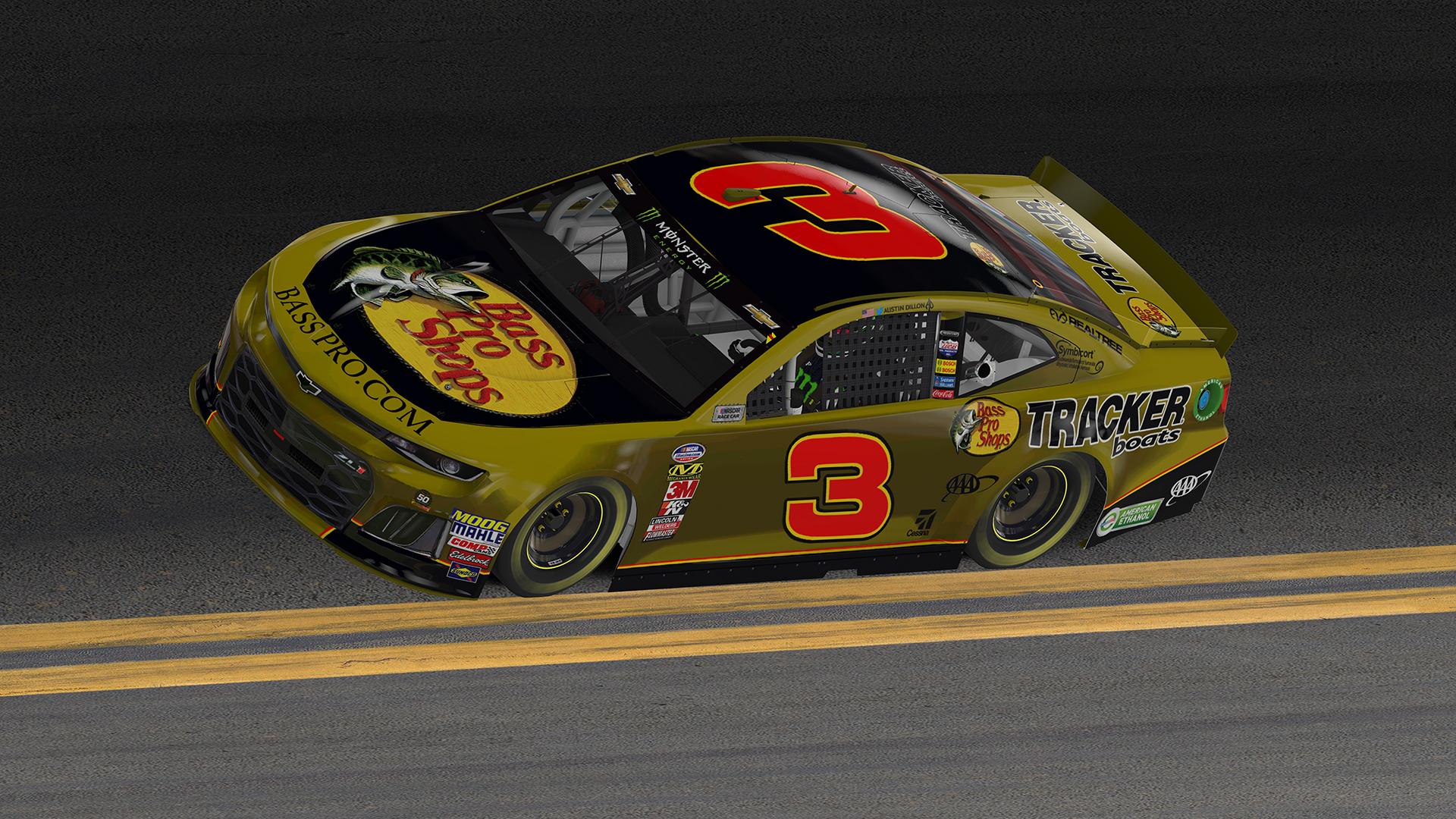 2019 Bass Pro Austin Dillon Clash Car (Dale Sr. Throwback) by Justin ...