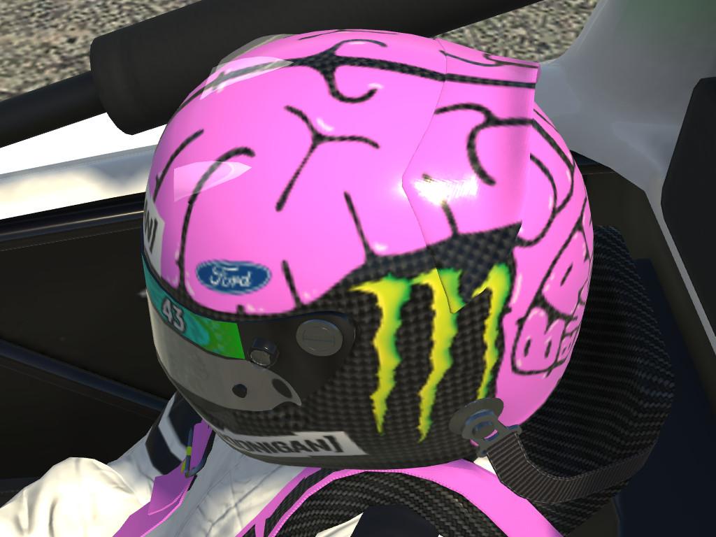 Ken Block Gymkhana 10 Brain Bucket helmet by James Leggett - Trading Paints