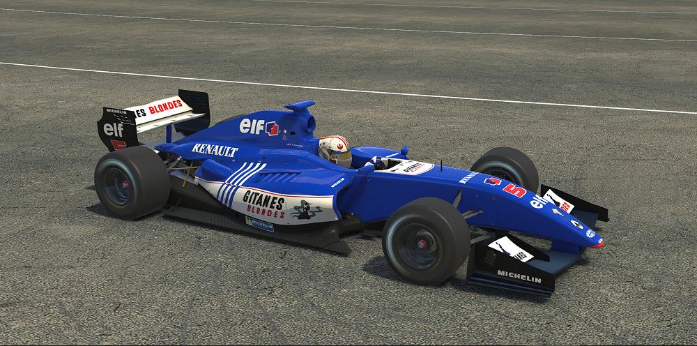 Gitanes Ligier-Renault JS39 (FR3.5) by Bruce Funderburg - Trading Paints