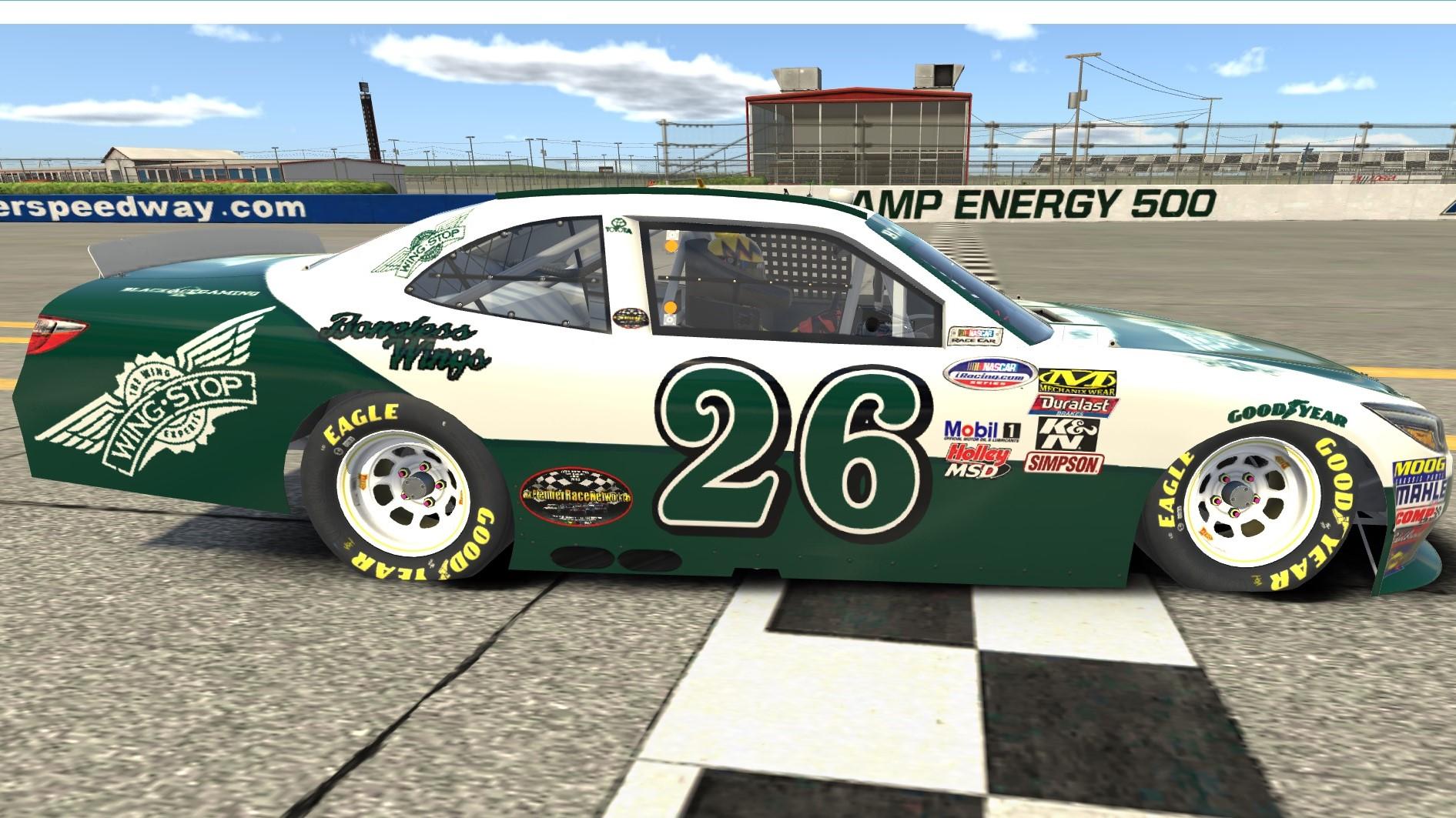 Wingstop Toyota Camry Class B by Timothy Wallace - Trading Paints