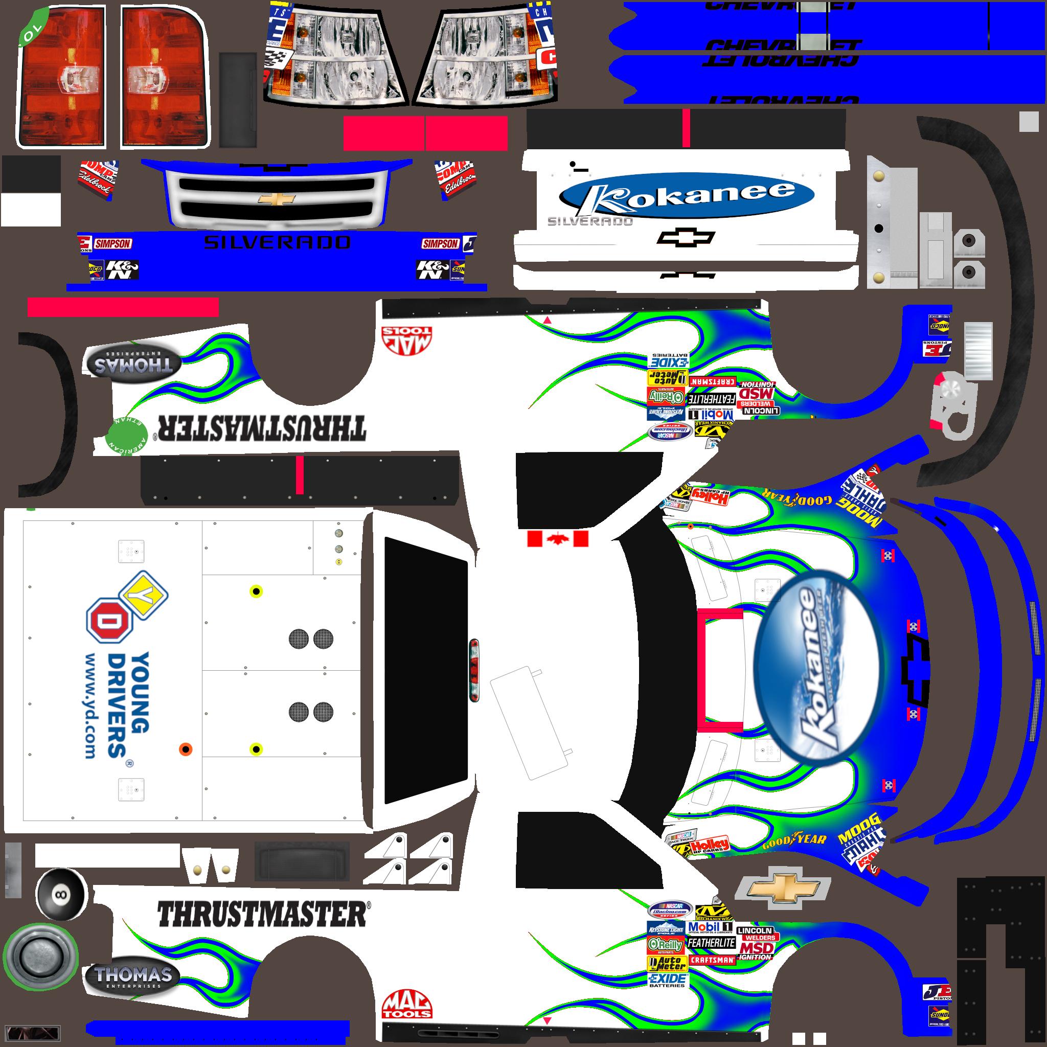 Chevrolet Silverado Truck by Steve Murdoch - Trading Paints