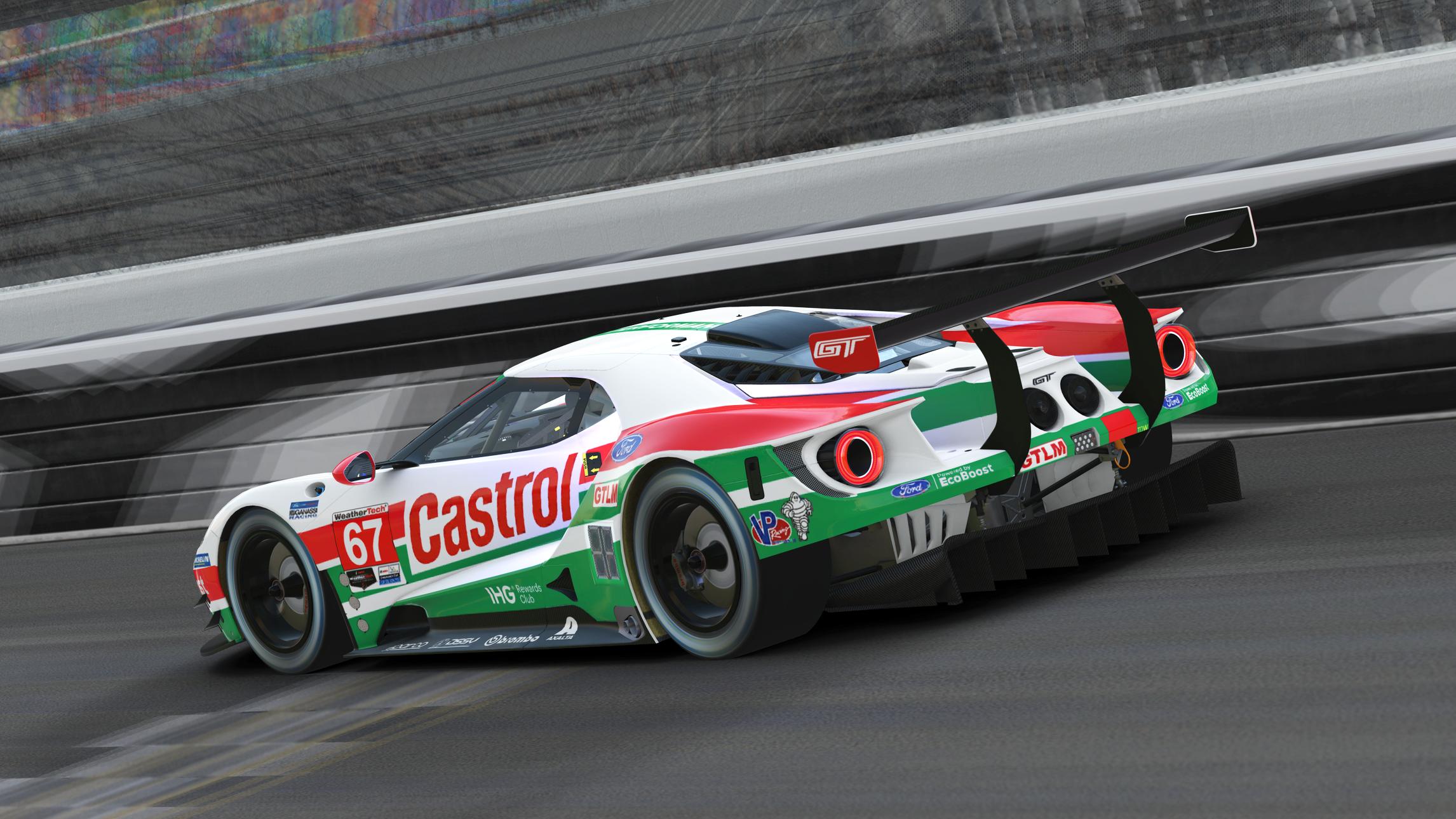 Castrol #67 Ford GT by Andrew Fawcett - Trading Paints