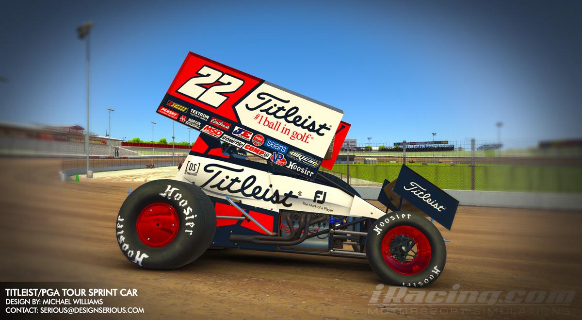 Titleist/PGA Tour Sprint Car by Design Serious by Michael F Williams