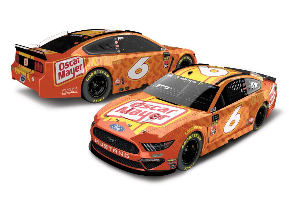 Ryan Newman #6 Oscar Mayer 2019 Monster Energy NASCAR Cup Series V2 By ...