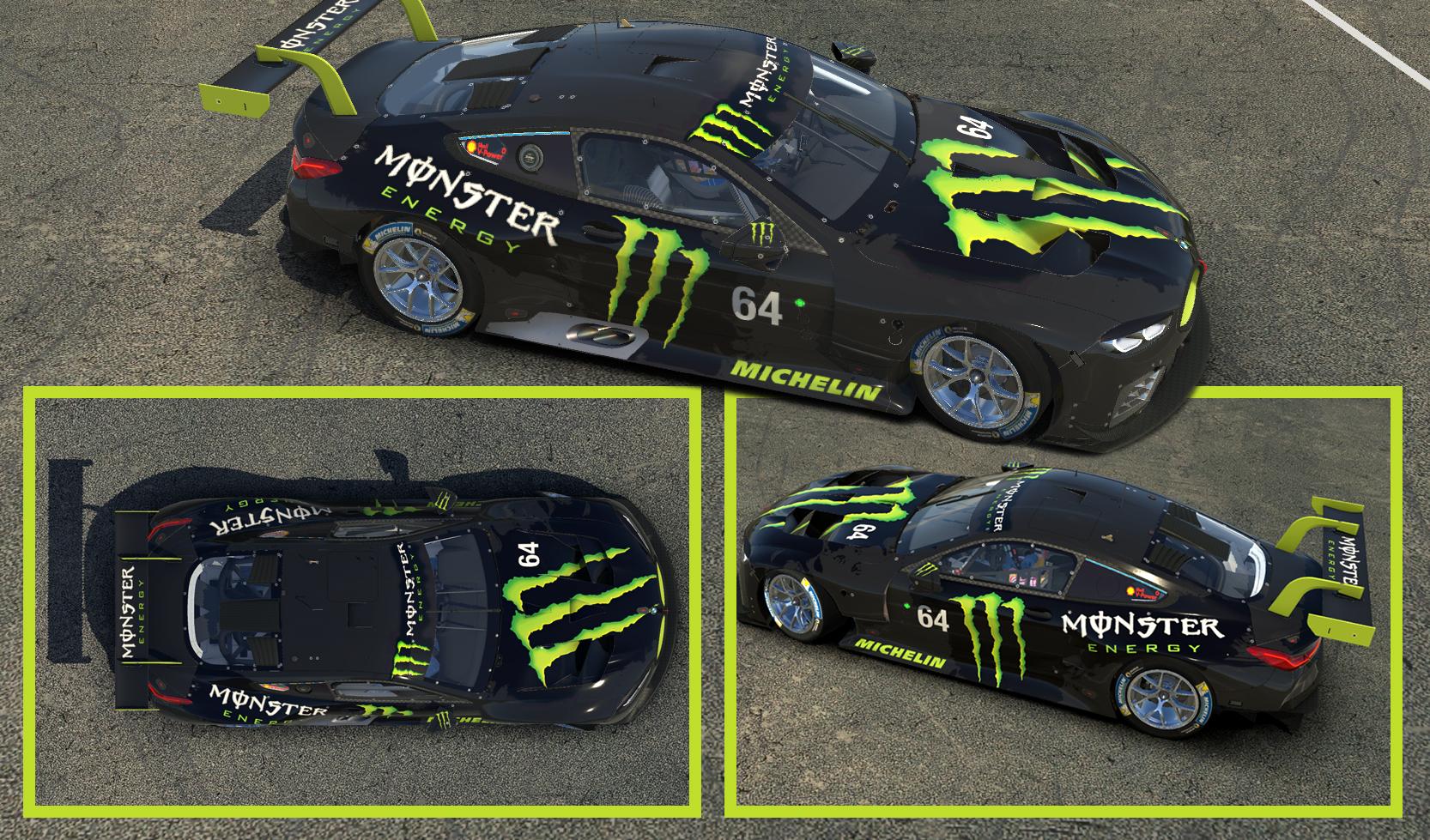 BMW M8 Monster by Clyde Coman - Trading Paints
