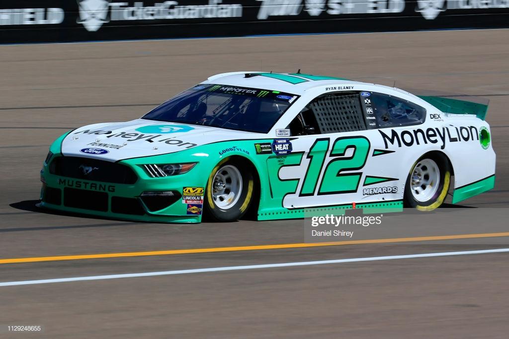 Ryan Blaney #12 MoneyLion 2019 Monster Energy NASCAR Cup Series by Ryan ...