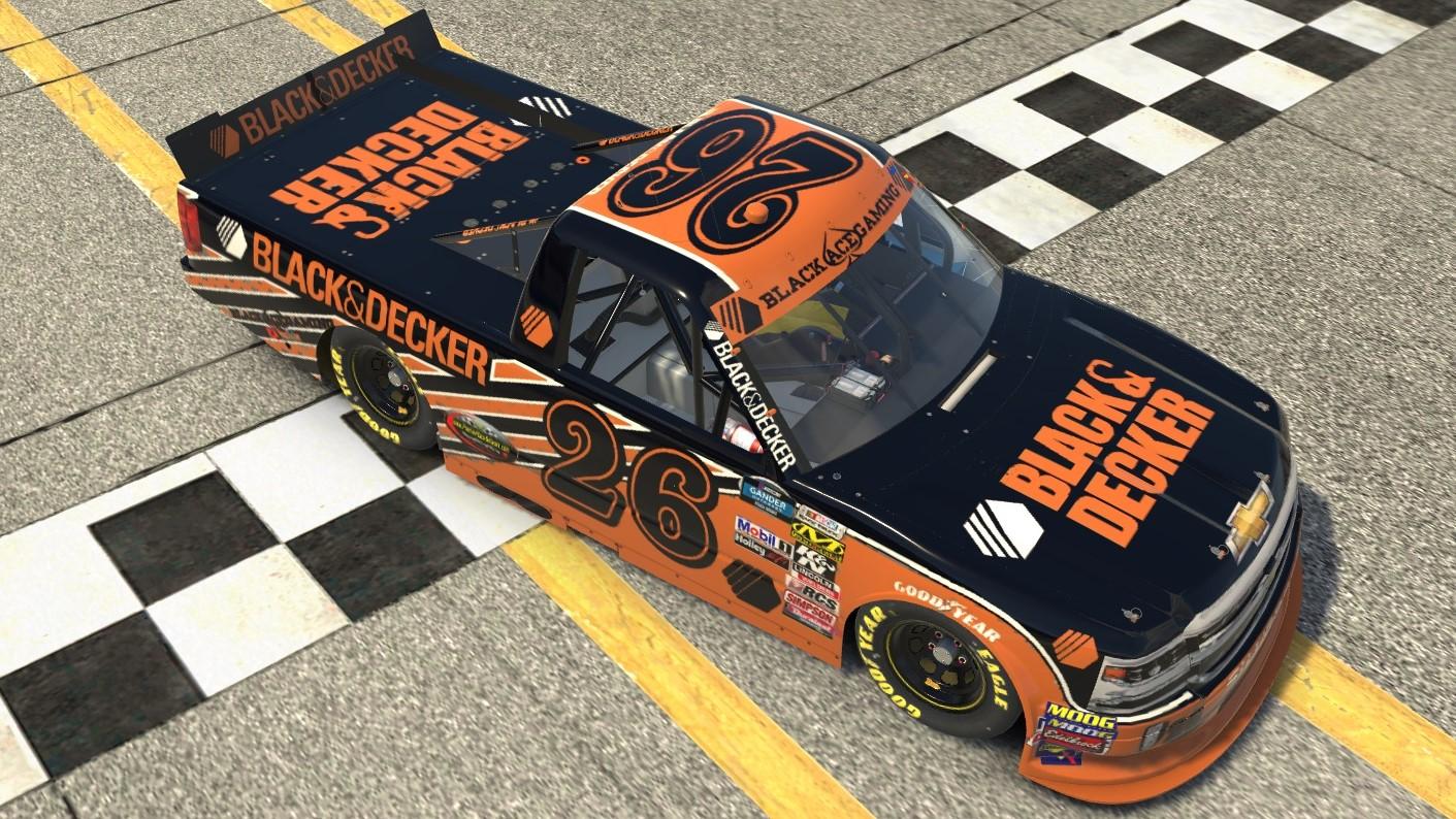 Black&Decker Chevrolet Silverado Black by Timothy Wallace - Trading Paints