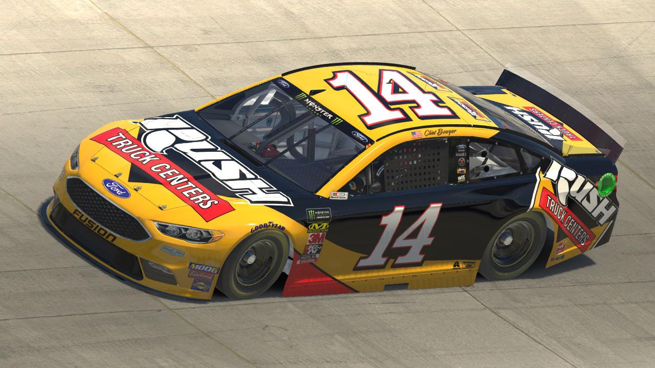 Clint Bowyer Rush Truck Centers Ford Fusion by Michael ...