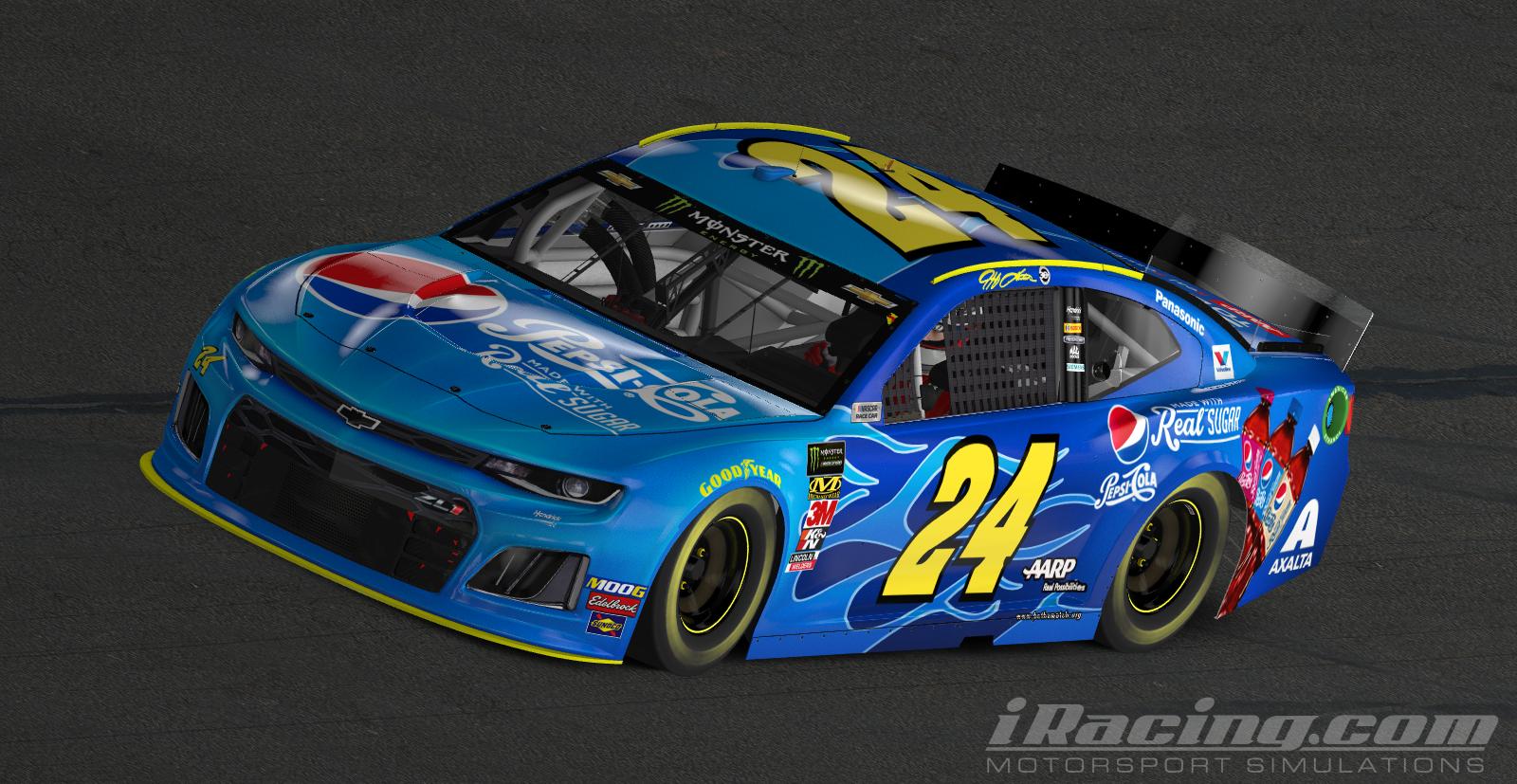 Jeff Gordon 2014 Pepsi Real Big Summer Camaro by Aly Osman - Trading Paints