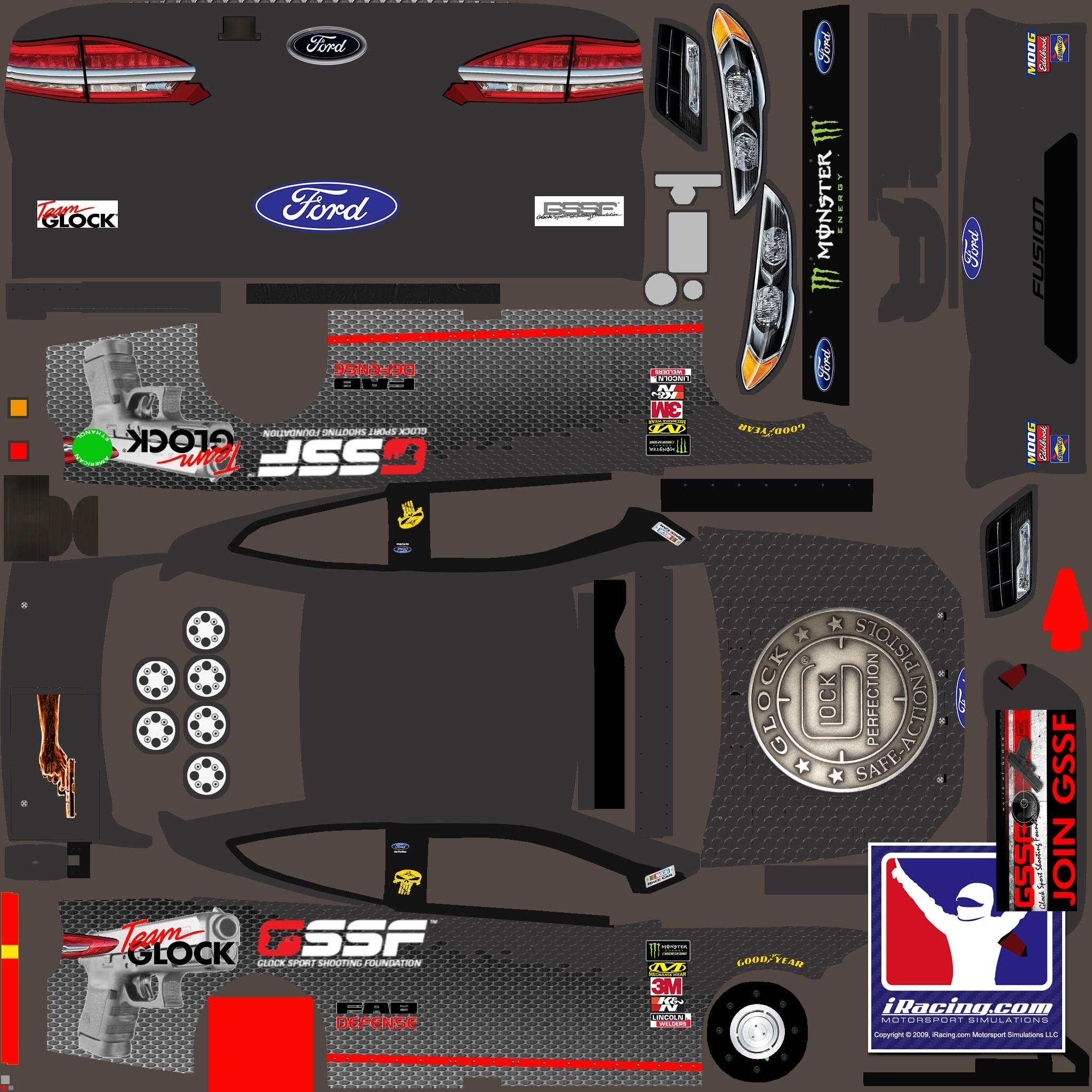 glock ford fusion by Greg Sweet2 - Trading Paints